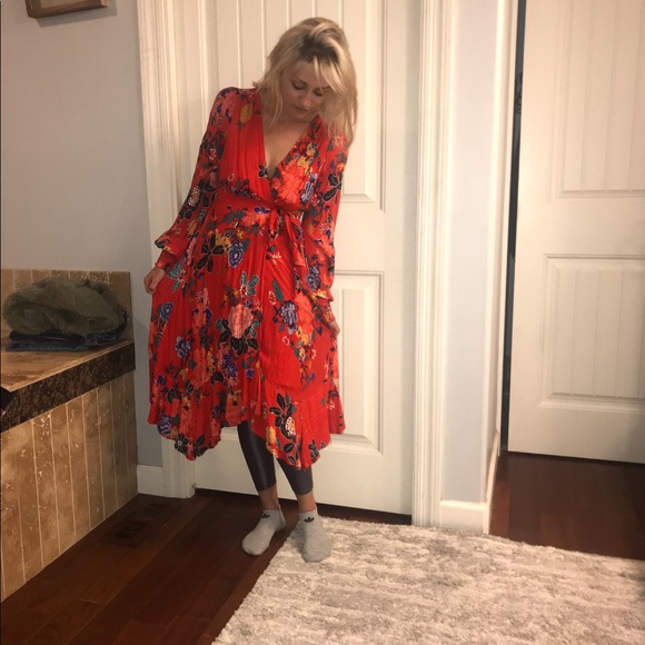 Anthropologie Boswell wrap dress size 0 - Picture 4 of 5